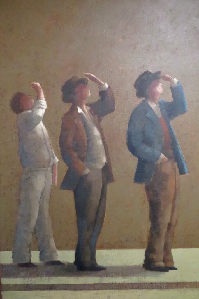 Clive Jebbett painting